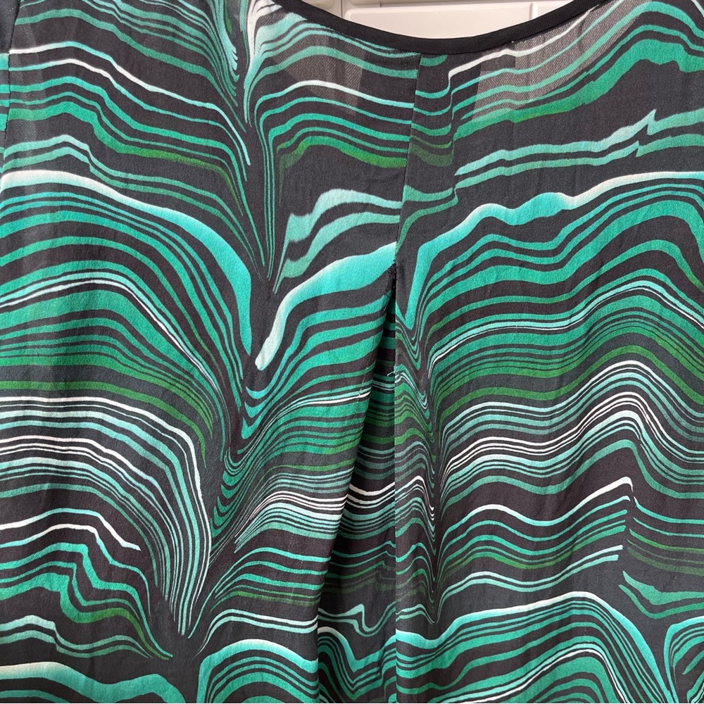 Veronica Beard Striped Patterned Top - image 4